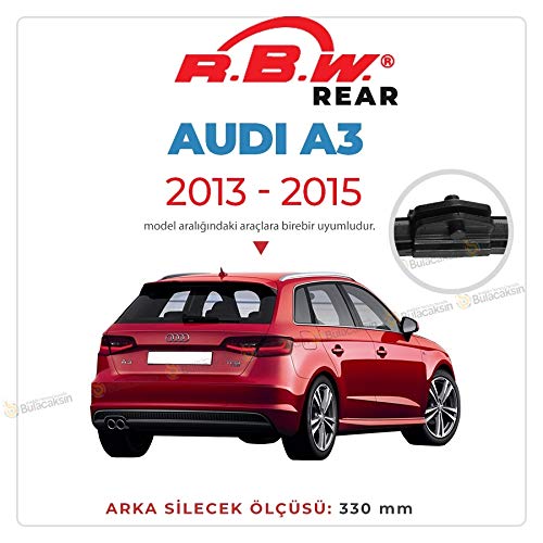Audi A3 Sportsback 2013-2015 için arka silecek