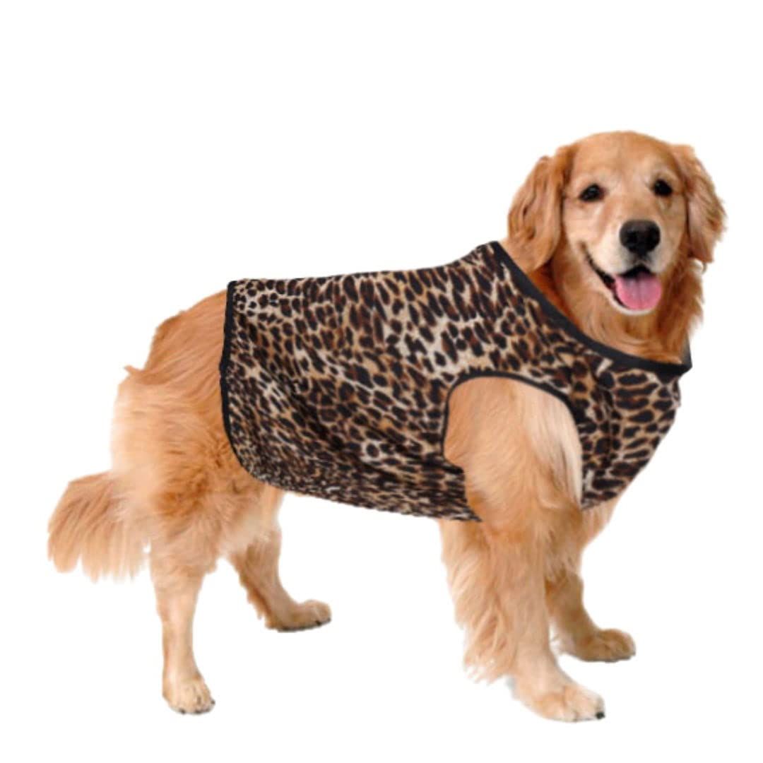 Sage Square Crazy Printed Dog T-Shirt, Trending Dog T-Shirt, Ultra Soft & Light Weight, Comfortable & Breathable Dog Apparel, Trendy Outfit (XXSmall - 10 inch) (Cheetah Print) (B0B6VYVXYX) Amazon Price History, Amazon Price Tracker