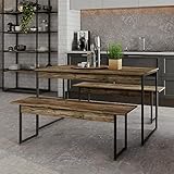 Mesa de Jantar Tub C/02 Bancos