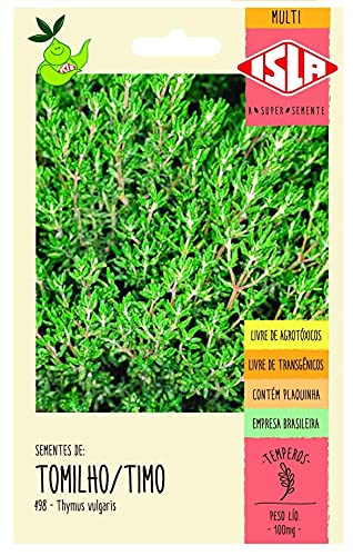 Tomilho - 100mg / 4100 sementes por grama