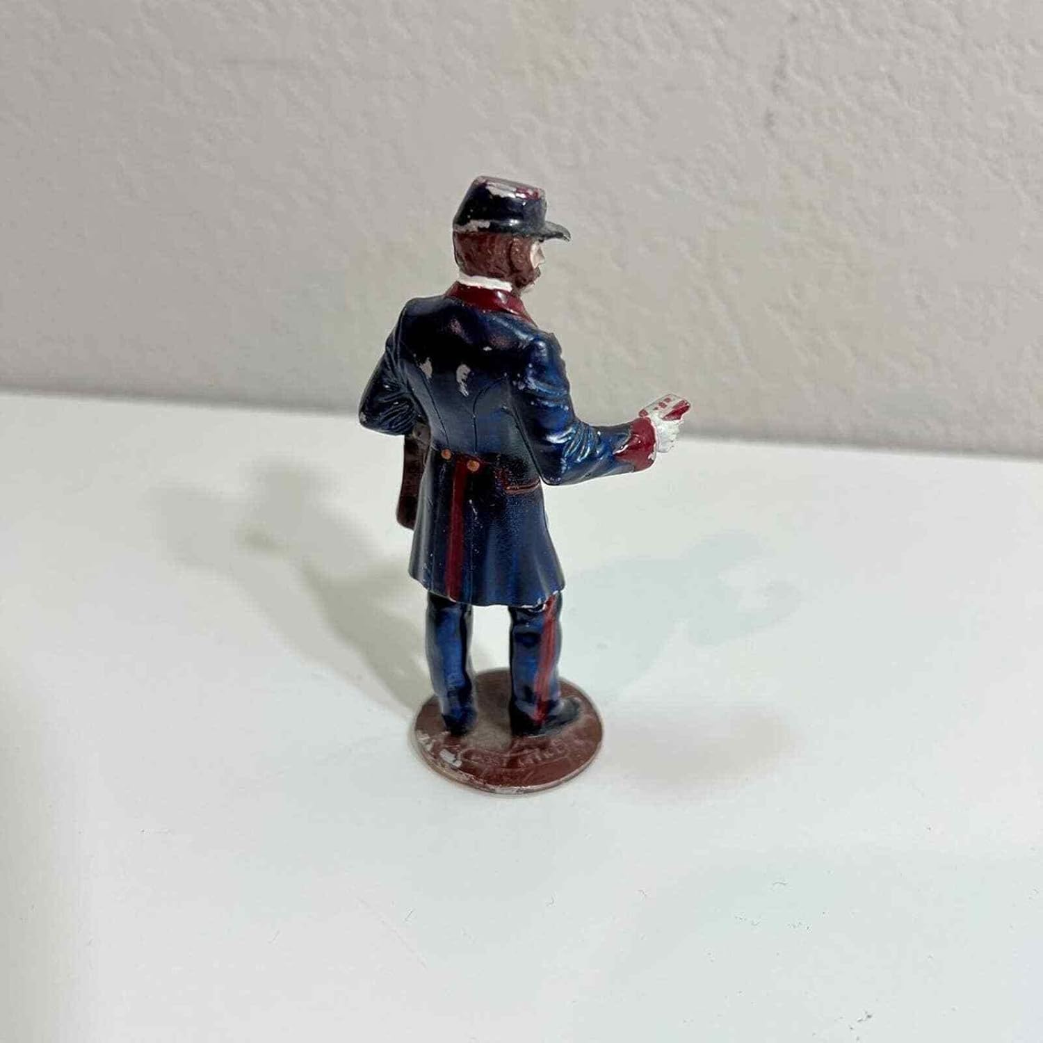 Stadden Victorian Postman Figurine Collectible Metal Toy Post Office Mail Man