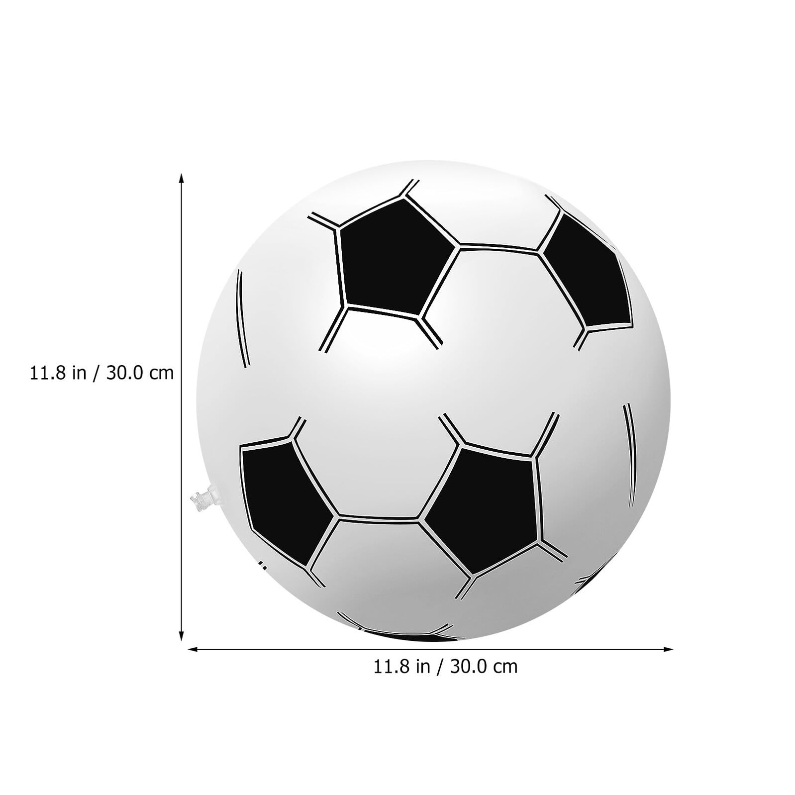 GALPADA 15pezzi Pallone Da Calcio Gonfiabile Per Piscina e Spiaggia Realizzato in Pvc Resistente Facile Da Trasportare e Adatto Feste e Giochi All
