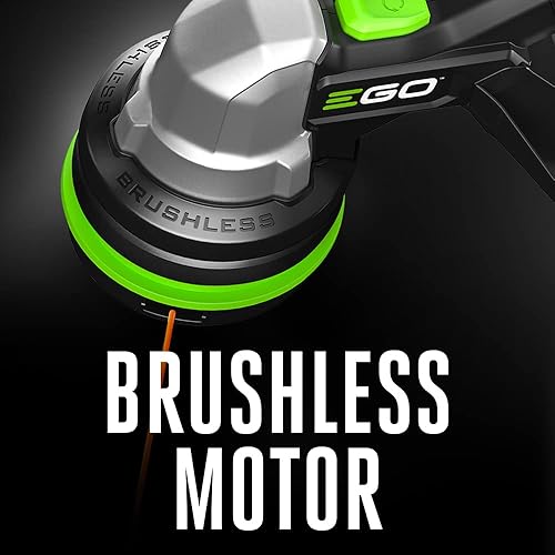 Miniatura 6 de EGO Power+ ST1511T - POWERLOAD - Juego de recortadora de hilo inalámbrico de iones de litio de 15.2pulgadas, 56 voltios, con eje plegable