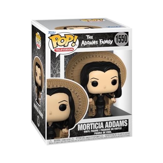 Funko Pop! Premium: Morticia Addams In Chair - Addams Family Classic TV - Figura de Vinilo Coleccionable - Idea de Regalo- Mercancia Oficial - Juguetes para Niños y Adultos - TV Fans
