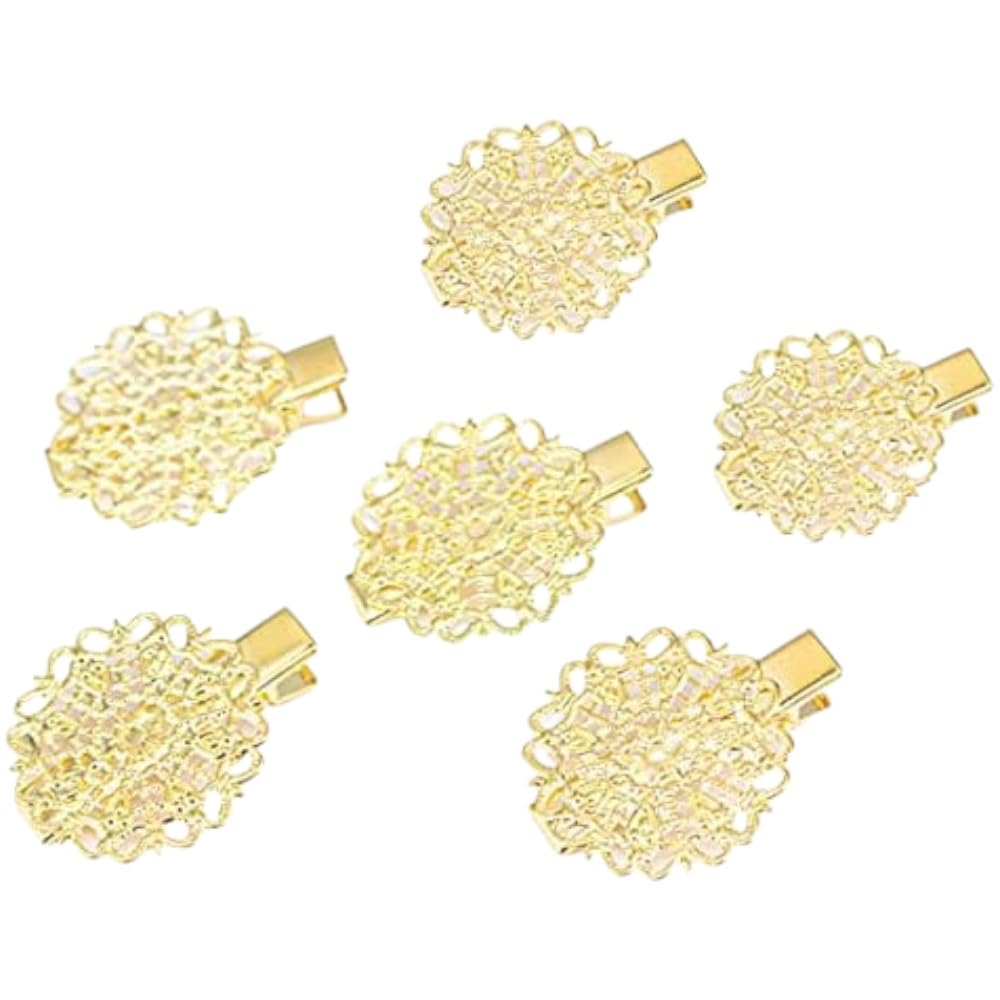 透明ゴールド装飾ヘアクリップセット blaze-japan_clp-300093