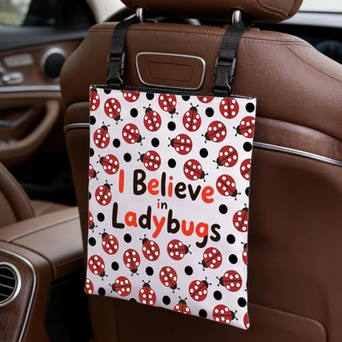 Cadeau pour les amateurs de coccinelle sac poubelle voiture lavable - 7