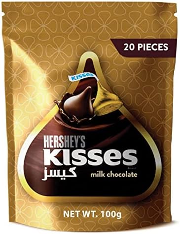 Hershey's Kisses, Milk Chocolate, 100 g