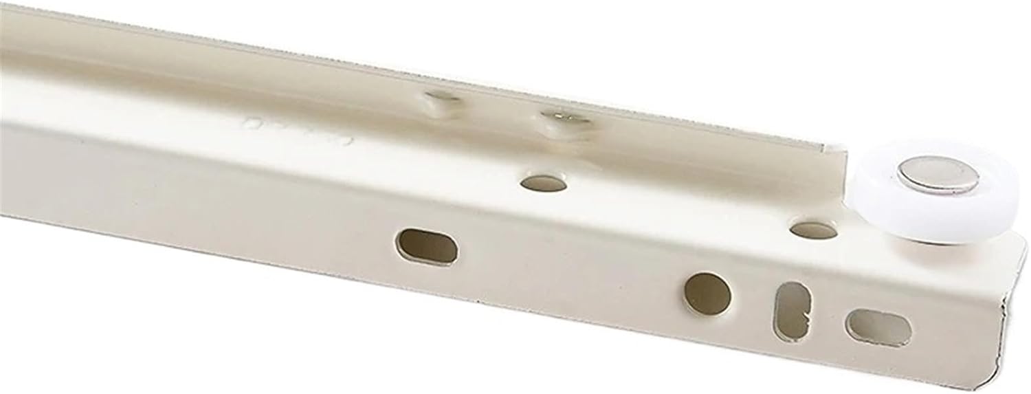 Hardware Full Extension Side Mount Drawer Slides Drawer Slide Rail Steel Bottom Side Mount Wheel Track(20inch-length50cm)