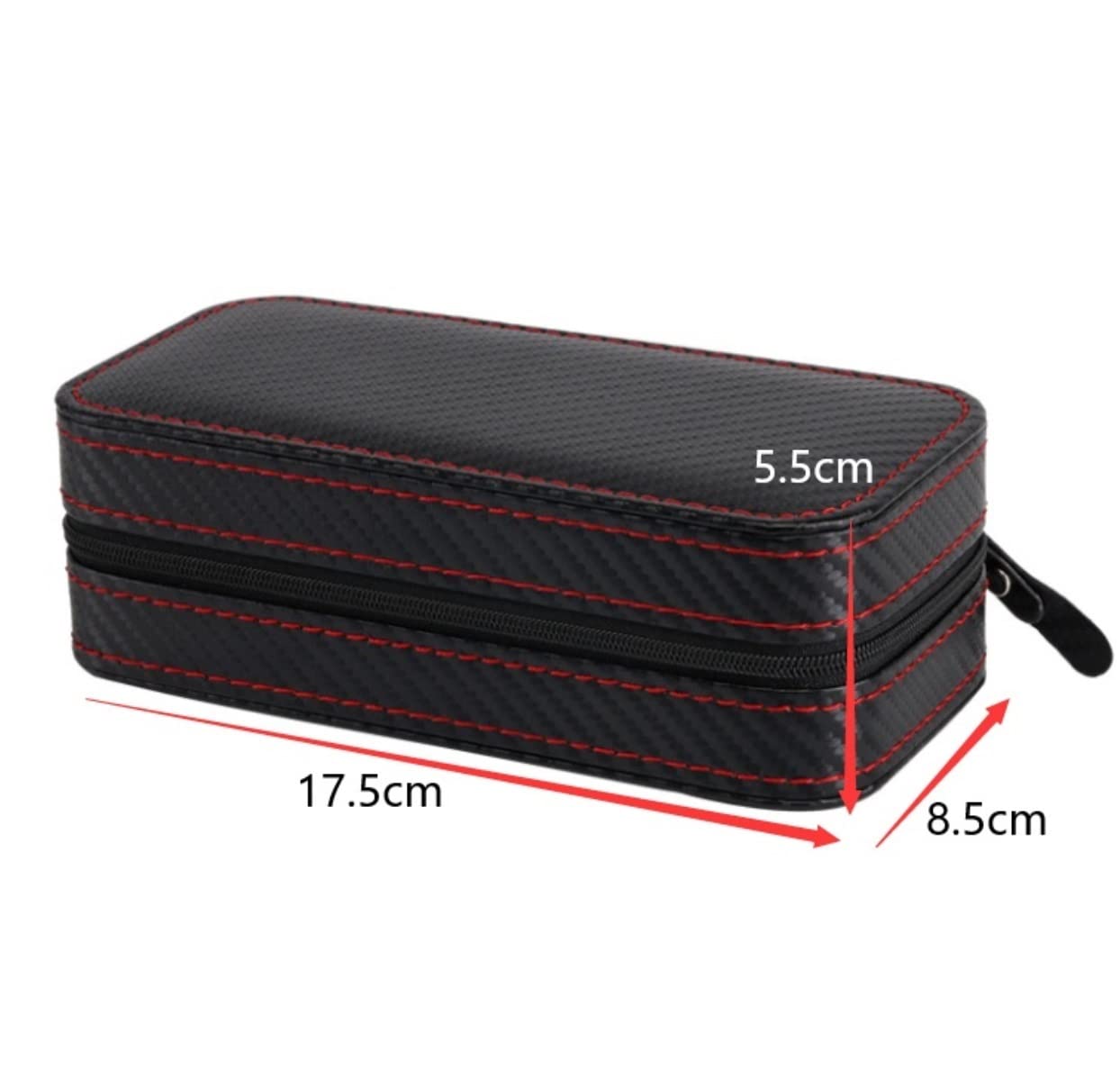 Caja de Reloj Estuche Relojes Organizador De Almacenamiento De Pantalla De Reloj, Caja De Reloj Con 2 Ranuras, Caja Organizadora De Almacenamiento De Pantalla De Reloj Caja para Relojes Caja de Reloje