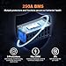 Litime 12V 400Ah LiFePO4 Lithium Battery 3200W Max. Load Power Group 8D Battery Built-in 250A BMS 5120Wh Usable Energy 4000-15000 Cycles & 10-Year Lifetime Perfect for RV Home Solar System Fishing