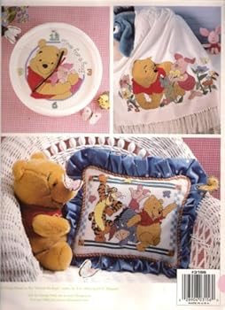 Paperback Pooh & Friends, 25 Designs (needlepoint) Book
