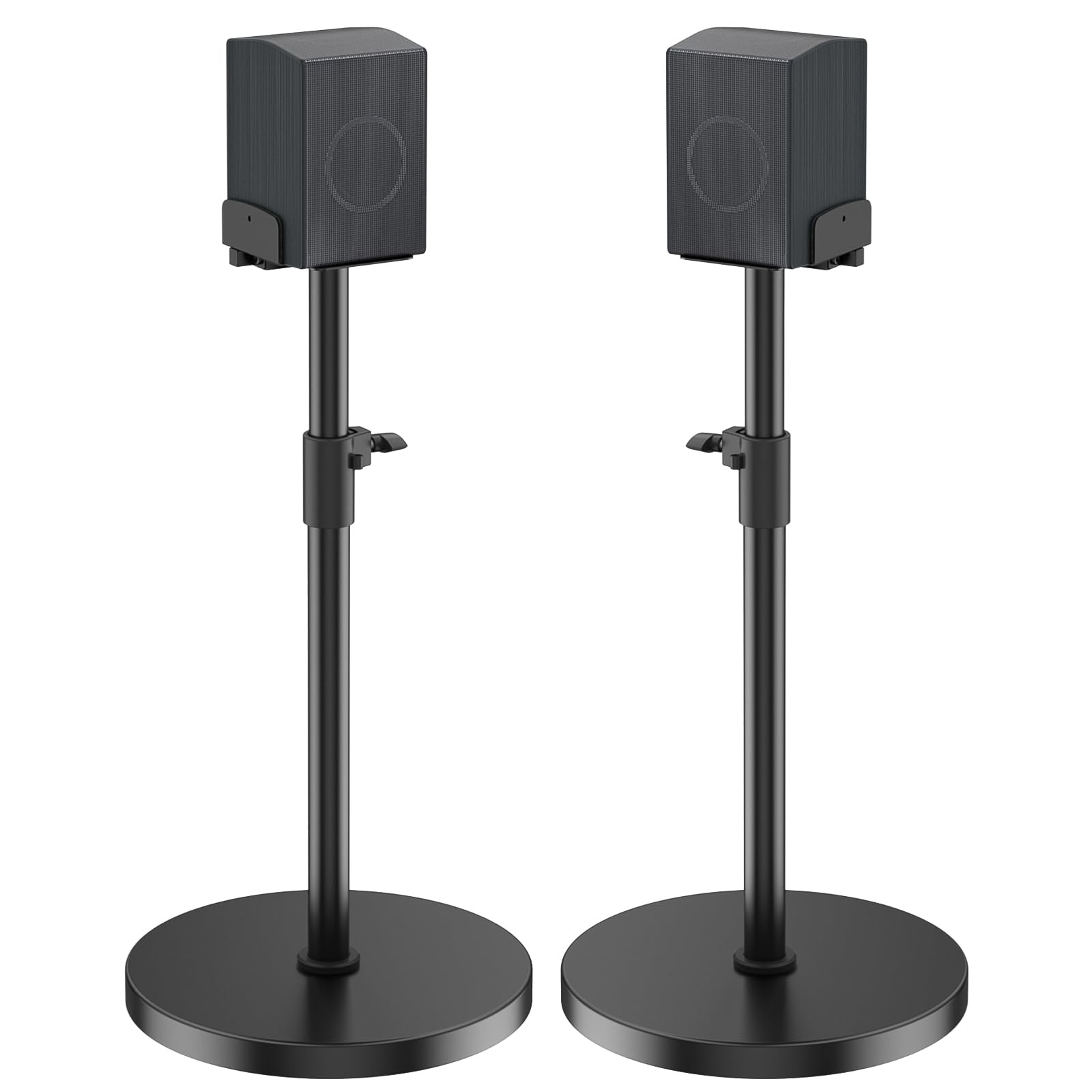 Supporto da Pavimento per gli Altoparlanti Posteriori per Samsung, Regolabile in Altezza 74–95 cm, Supporto per Altoparlanti Surround per Samsung HW-Q990F/HW-Q990D/HW-Q990C/HW-Q930F