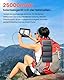 SOARAISE-Solar-Power-Bank-Wireless-Solar-Ladegerät mit 3 Kabel und 4 Solarpanel, PD QC 3.0 20W Schnellladefunktion USB C Externer Akku Taschenlampe für Smartphone Tablet und Camping