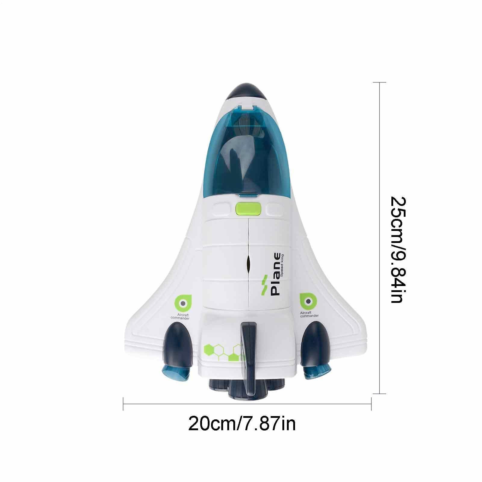 Generisch -Astronauten-Spielzeug,ABS geruchloses Spielzeug für - Raumschiff-Raketenspielzeug mit Lichtern, Geräuschen und Batterie für Klassenzimmerpreise, Strumpffüller