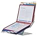 Durable VARIO Display Panel Desk Unit - 10 Panels and Tabs in Assorted Colors - Perfect for Storing and Displaying Letter Size Documents