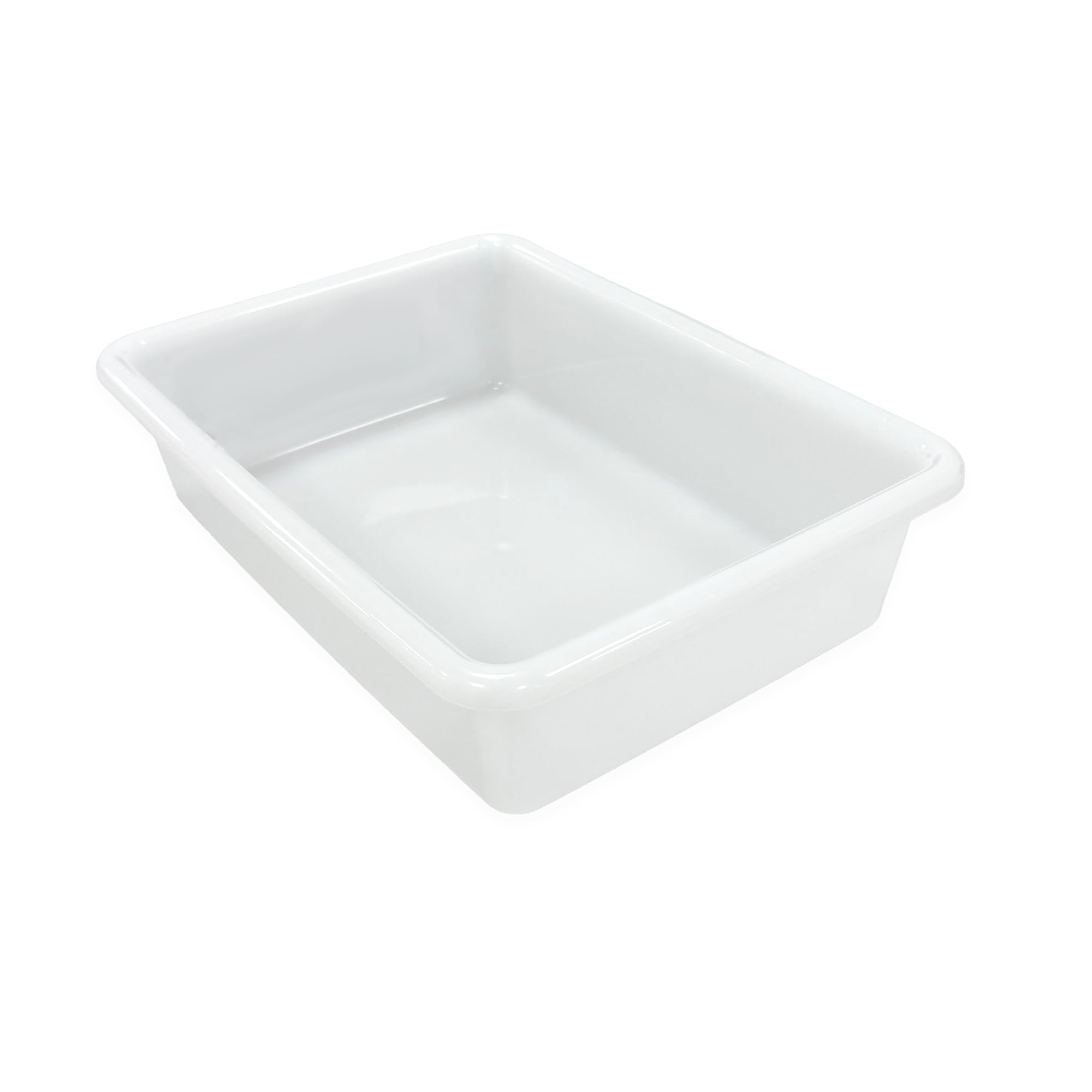 Pack 10 Bandeja Alimentaria Resistente 5,6L Sin BPA Cocinas y Restaurantes | 37x27,5x7,5cm. Sin BPA. Ideal para comedores, colegios, mercados, panaderías, pizzerías y conservación de alimentos.