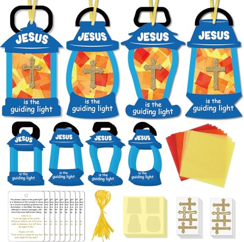 Qyeahkj 36 Set Sunday School VBS Art Crafts for Kids