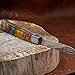 WHISKEY BENT HAT CO. Traditional Trapper Folding Pocket Knife 4.125