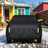 ✦【HOUSSE DE VOITURE SUR MESURE】Nous confectionnerons une housse de voiture sur mesure, parfaitement adaptée à vos besoins. Personnalisée selon le modèle, la taille et l'année de fabrication de votre véhicule, elle s'ajustera parfaitement.