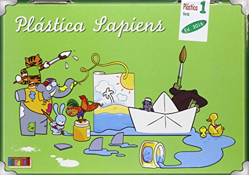 Portada de Plastica Verde Sapiens 1º Primaria Ed 2016