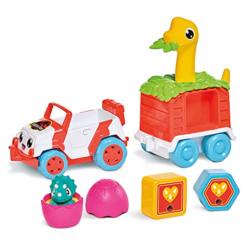 Image of Toomies Jurassic World Dino Rescue Ranger – Push & Go Dinosaur Toy for Developmental Play – 12m+