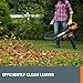 WORX WG509 12 Amp Trivac, 3 in 1 Electric Leaf Blower, Leaf Vacuum & Leaf Mulcher for Lawn Care