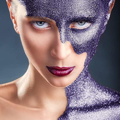 Mehron Makeup Paradise Aq Glitter (.25 Oz) (Purple) #TOP2