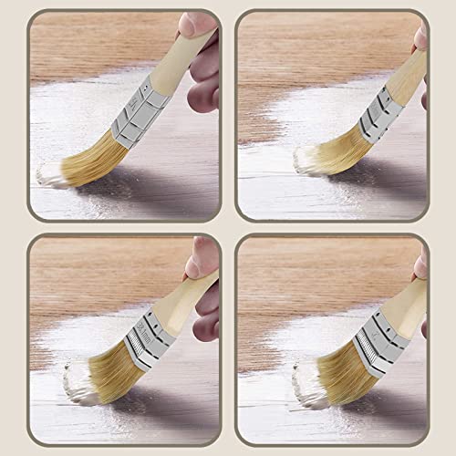 20 Pcs Papennelli per Legno, Pennelli Pittura in