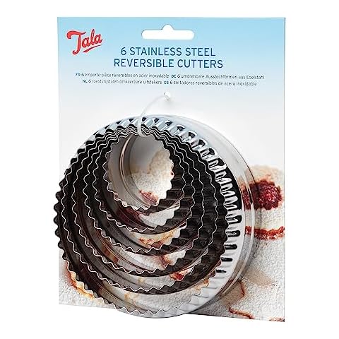 Tala Reversible Crinkle Biscuit Cutters Set Cover