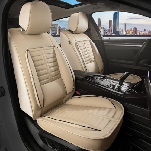 Housses de siège pour Nissan Frontier 2009-2023 beige 5 places