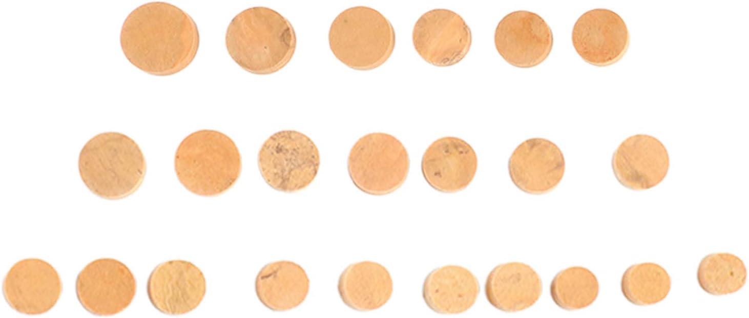 Alomejor cork oboe pads, professional 23-piece natural replacement kit oboe repair kit for musicians repair technicians music students educators