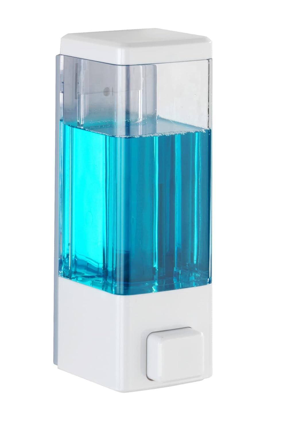 SKADIOO soap Dispenser Wall Mounted for Bathroom | Wash Basin | Liquid Sanitizer Shower Gel Dish Wash Soap Dispenser for Bathroom Kitchen 400Ml Pack of (1, Classic soap Dispenser White, ABS Plastic)-image-36