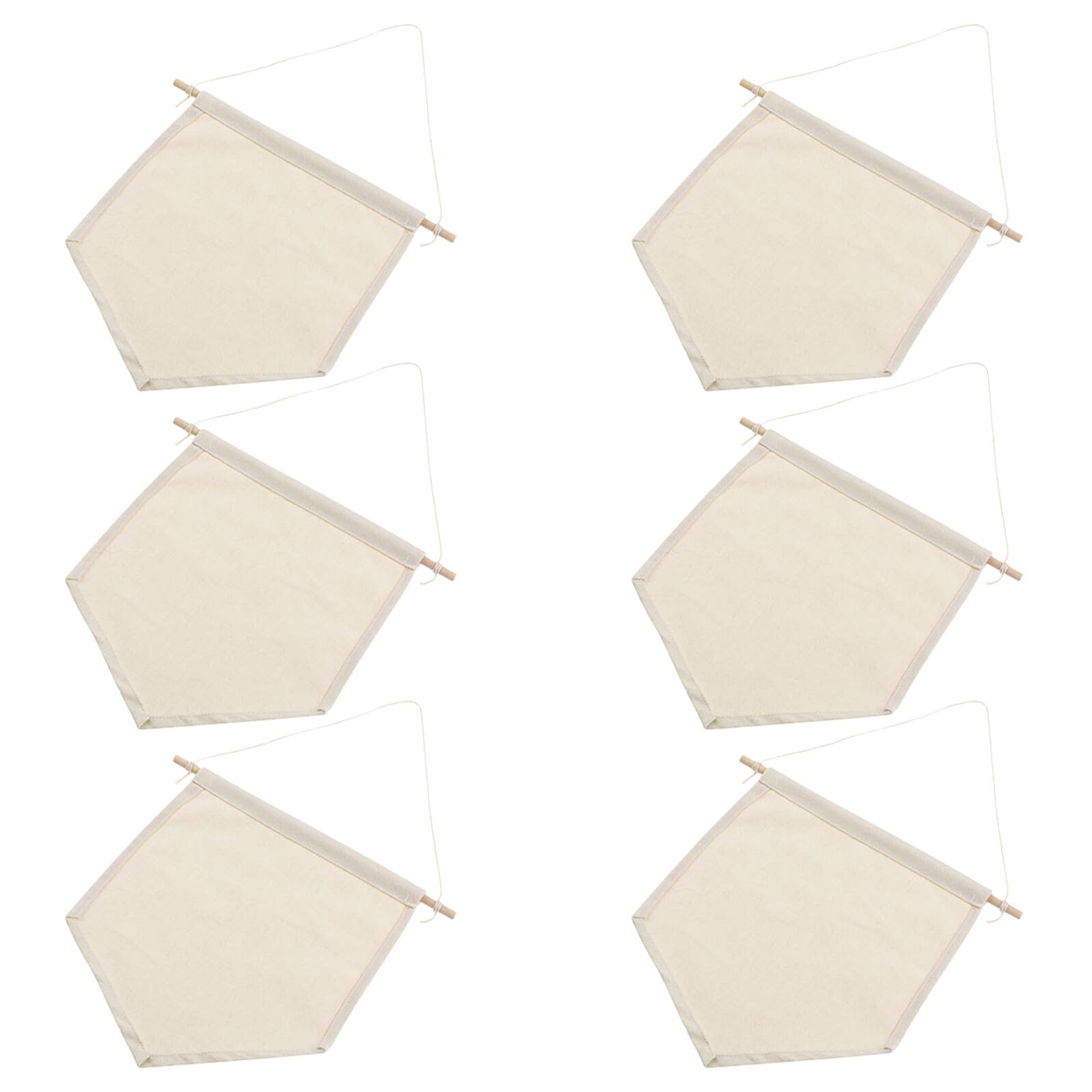 Support en bois et bannière en toile de qualité supérieure Gatuida