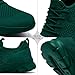 YITUHIO Mens Running Shoes Walking Tennis Shoes Lace-up Sneakers for Standing All Day Work Lightweight,DarkGreen,Mens Size 12