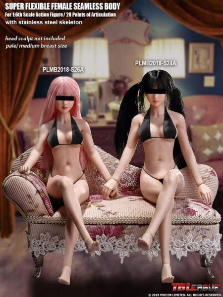 【豊満姉さん】1/6　シームレス素体 　白肌 アジア人女性ヘッド付き Amazon | [TOYBARJAPAN ]1/6スケール アクションフィギュア