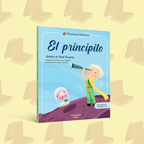 Miniatura 3 de El Principito: Libro Infantil Con Juegos Y Actividades Extra Los Grandes Clásicos De La Literatura, Convertidos En Preciosos Cuentos Ilustrados Para Niños Y Niñas Mi Primera Biblioteca