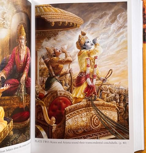 Bhagavad Gita As It Is, Premium US Edition, Sanskrit Verses alongwith Translation - Color illustrations, Bhaktivedanta Swami Purports (BBT US Edition) - image 3