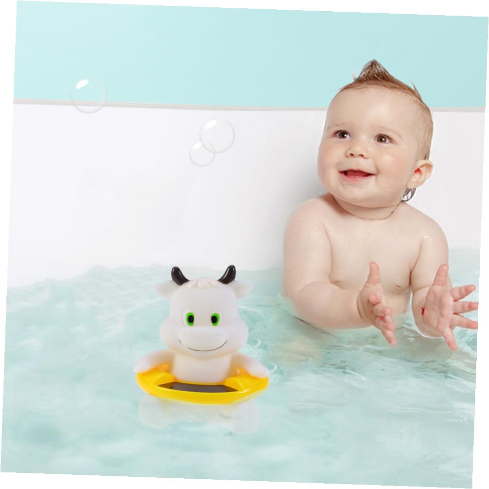 VICASKY 3pezzi Termometro Galleggiante Per Bagnetto Forma Di Animale Cartone Termometro Digitale Per Piscina e Spa Facile Da Usare e Sicuro Lettura Rapida Della Temperatura Giocattolo