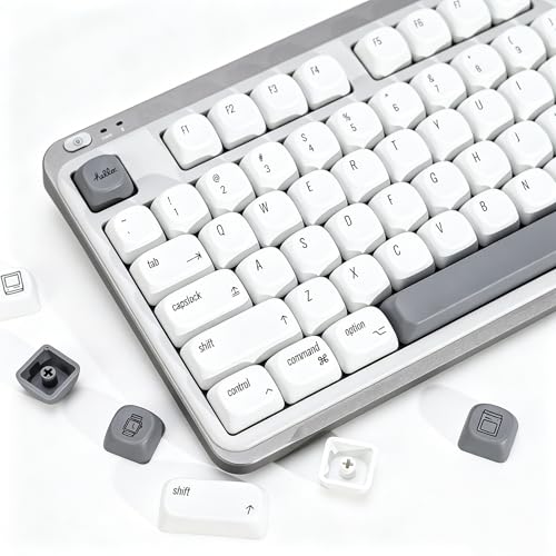 YMKPVR KBDiy for MAC Style KOA Profile Keycaps...