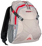 Sphere - Mochila (20 L), color beige, gris y rojo