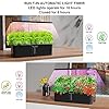 Hydroponics Growing System Herb Garden - MUFGA 18 Pods Indoor Gardening System with LED Grow Light, Plants Germination Kit(No Seeds) with Pump System, Adjustable Height Up to 17.7" for Home, Black #5