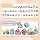 5MM Bügelperlen Set, 48 Farben Bügelperlen mit Bügelperlen Platten, Bügelpapier, Muster, Steckperlen Set für Kinder, 2 Boxen Perlen für DIY Spielzeug Geschenke für Kinder Jungen Mädche ab 5 Jahre