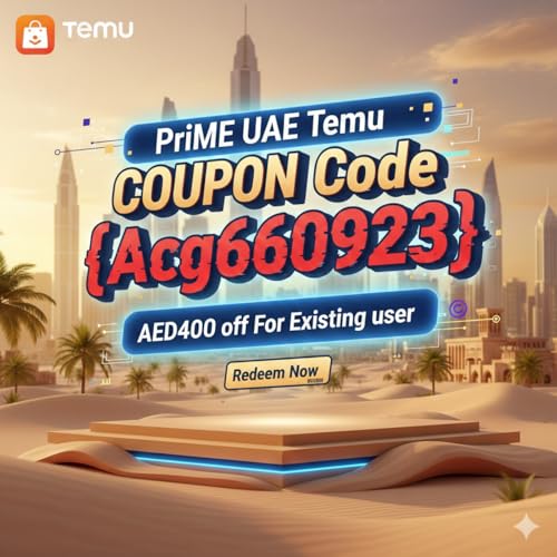 PriME [[UAE]] Temu {CouPON} Code AED400 off [{Acg660923}] For Existing user cover art
