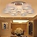 LightInTheBox Acrylic Chandelier with 9 Lights, Flush Mount, Modern Ceiling Light Fixture (Chrome Finis ) For Living Room,,Dress Room