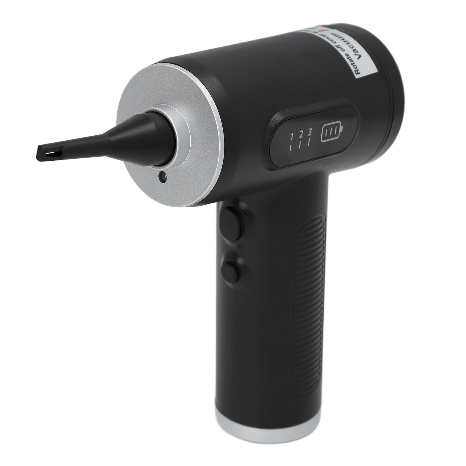 Electric Air Duster, 3 Gear Adjustable Maximum 50000RPM Rechargeable Cordless Air Blower with LED Light for Computer Keyboard