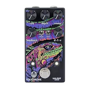 True bypass, analog Flanger pulling in familiar layout controls from the Julia and Lillian. Dial in a wealth of colorful flange with the D-F-V (Dry, Flange, Vibrato) blend knob and the shape and voice switches. The Shape Switch lets you select from s...