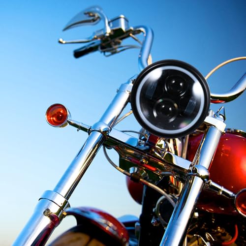 Faro LED 12v 35w Motocicleta Alipis Resistente al Desgaste y Frío 6
