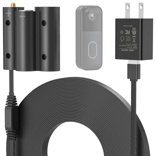 Power Cable with Adapter for Blink Video Doorbell