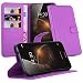 Produktbild Cadorabo Hülle für Huawei G7 Plus / G8 / GX8 in Mangan VIOLETT - Handyhülle mit Magnetverschluss, Standfunktion und Kartenfach - Case Cover Schutzhülle Etui Tasche Book Klapp Style