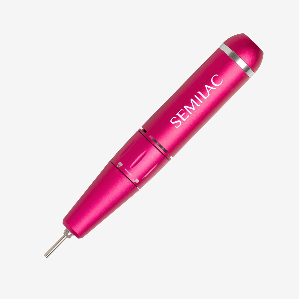 Semilac Kit de eliminación de manicura, mini bolígrafo + fresa cilíndrica 001